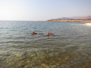 Floating in the Dead Sea:  the lazy man’s Superman